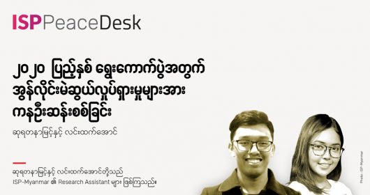 ၂ဝ၂ဝ ပြည့်နှစ်ရွေးကောက်ပွဲအတွက် အွန်လိုင်းမဲဆွယ်လှုပ်ရှားမှုများအား ကနဦး ဆန်းစစ်ခြင်း